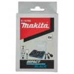 Set de Dados Hexagonal Milimétrico 1/4" Largo 6 Pzs Makita E-15768 - Imagen 3