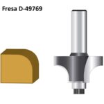 Set de Fresas 1/4" 3 Piezas Makita D-53344 - Imagen 2