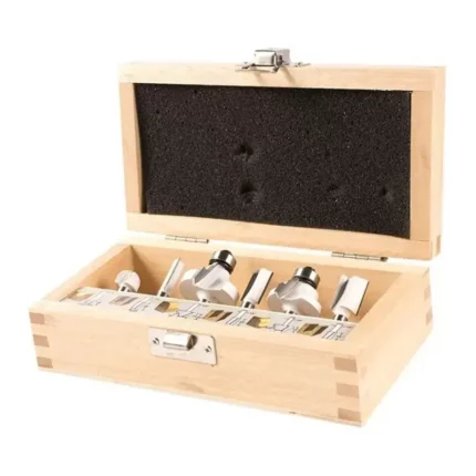 Set de Fresas 1/4" 6 Piezas Makita D-53578