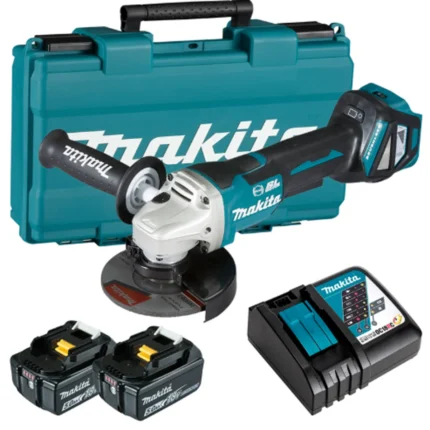 Esmeril Angular Makita DGA458RTJ 4-1/2″ 18V LXT Kit 2×5.0Ah – DGA458RTJ