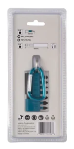 Set de puntas 8u (PH1, 2PH2, PH3, PZ1, PZ2, PZ3, Porta punta) Impact black E-11994 Makita - Imagen 3
