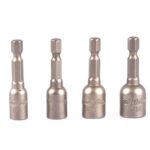 Set de Dados Hexagonal Pulgada 1/4" Hex 4 Pzs Makita B-38853 - Imagen 3