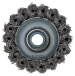 Grata de copa trenzada reforzada alambre 2" x 60 mm. x M14 - Imagen 4