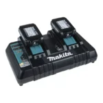 Cargador Dual Óptimo Rápido para Baterías de Ion de Litio 18V LXT Makita DC18RD - Imagen 3