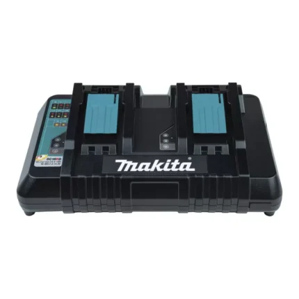 Cargador Dual Óptimo Rápido para Baterías de Ion de Litio 18V LXT Makita DC18RD