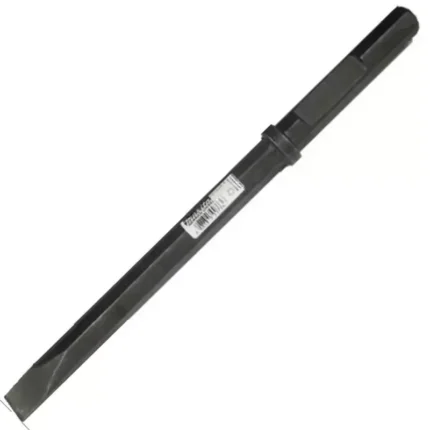 Cincel hexagonal punta plano 28.6mm 28x520mm con collarin