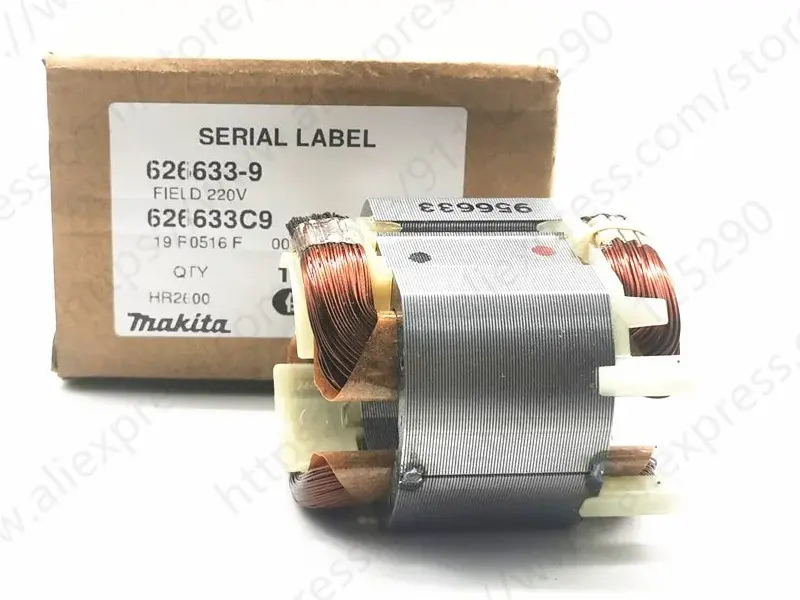 33-9_b8429ae686d84f97ba452b698439ef82_95a00e7368b14b4d893d53c1f8ff9713_8606e58e124444afb940d6fbc9f8e8c8 Estator P/hr2600 - Hr2610 - Hr2630 Makita 626633-9 - Imagen 1