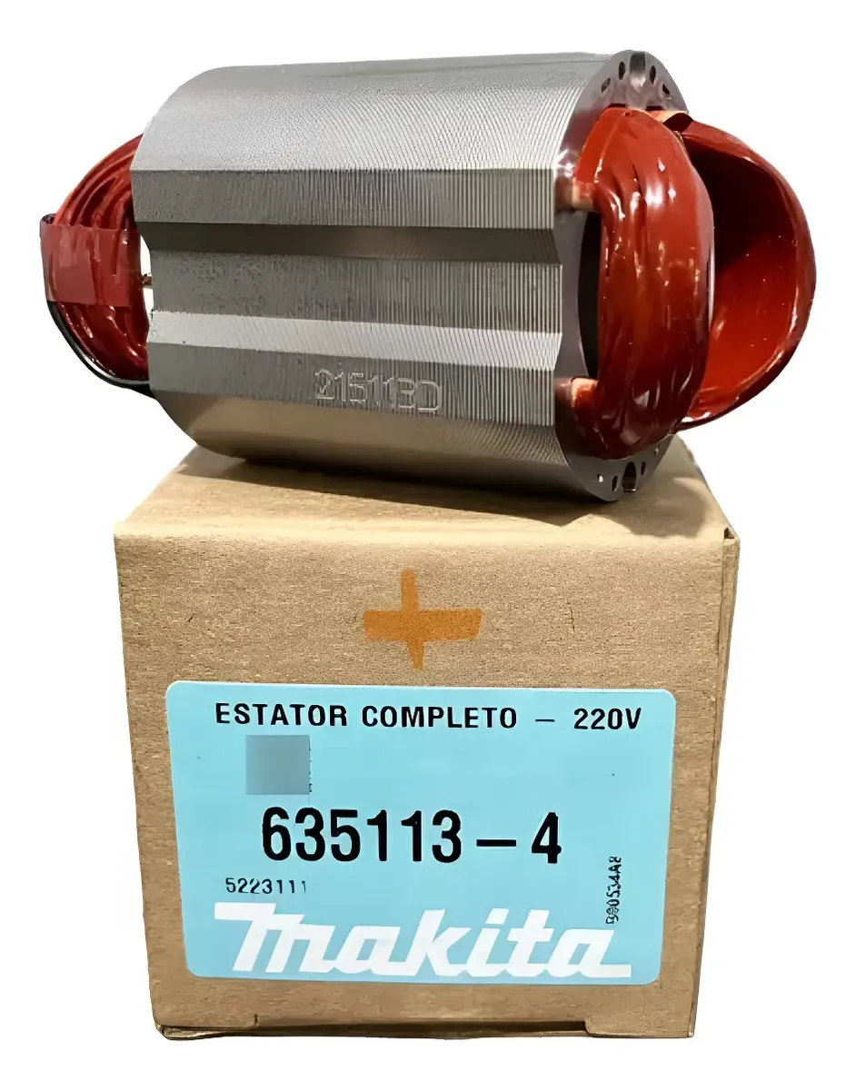 D_NQ_NP_2X_948963-MLB88654402226_072025-F-estator--bobina-esmerilhadeira-ga4530-makita-220v-6351134 Campo GA4530 Makita/635113-4 - Imagen 1